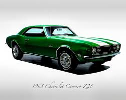 Image result for Grecian Green 1968 Camaro