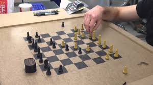 Wing nuts, anchor caps, bolts, washers and a few other odd pieces of specialty hardware are all you need to make your own version of the tool chess set. How To Make A Diy Chess Board Instruction For Wood Carvers Chess Smarts