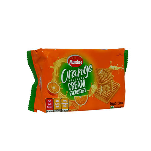 orange cream flavourd biscut 210g