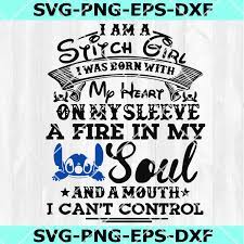 Download I Am A Stitch Girl Svg Lilo And Stitch Svg Disney Svg Disney Halloween Svg Dxf Eps Png Instant Download Svgbdadesigns