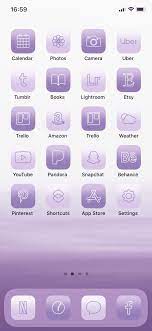 Adding purple to your image using effects. Lilac App Icons Purple Ios 14 Aesthetic Pastel Purple Icons Pack Ios 14 Violet Icons App Icon Homescreen Unique Iphone Wallpaper
