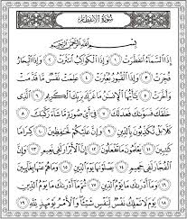 Infitar is an infinitive which means to cleave or split asunder, thereby implying that it is the surah in which the splitting asunder of the sky has been mentioned. Hamparan Kasturi Surah Al Infitar