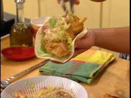 1 of 3 south26_02_johnlee.jpg fish tacos and salsa in a corona bottle. The Official Website For The Rachael Ray Show The Award Winning Daytime Tv Show Where You Can Find Recipes W Baja Fish Taco Recipe Baja Fish Tacos Fish Tacos