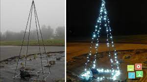 Décors de noël urbains extérieurs « groupe artea. Creation Sapin Decoration Noel Interieur Exterieur Fait Maison Homemade Projet 10 Youtube