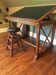 Item 3 Home Accent Leather Top Adjustable Drafting Table 49x34x32 H And Adjustable Leather Antique Drafting Table Drafting Table Vintage Drafting Table