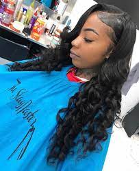Black Hairstyles For Long Hair Blackhairstylesforlonghair Quick Weave Hairstyles Hair Styles Weave Hairstyles