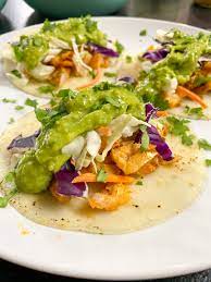 This sauce is delightful on all kinds of other things besides fish tacos. Fish Tacos W A Creamy Roasted Jalapeno Sauce Paleo Whole30 Wholelifeeats