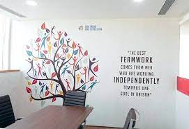 Getting a large wall canvas can be the perfect alternative. Image Result For Corporate Office Wall Art Interior Design Office Wall Design Wall Design Office Wall Decor