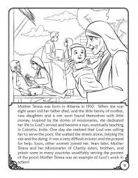 Blessed Mother Teresa Coloring Pages Mother Teresa Mary Jesus Mother Mother Teresa Activities