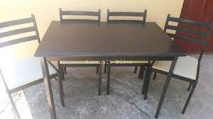 Eladó asztal 4 db székkel - Használt bútor