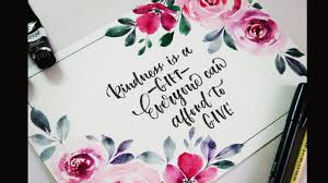 See more ideas about watercolor cards, cards handmade, inspirational cards. Watercolor Floral Card Holiday Card Ideas Easy Floral Painting Diy Youtube