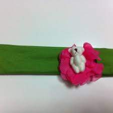 Paper Faces Ayicik Suslemeli Pembe Cicekli Yesil Sac Bandi Sacbandi Bandana Lastik Saclastigi Bebekbandaji Sekerpembe Pembe Y 2020 Pembe Ikinci El Urunler