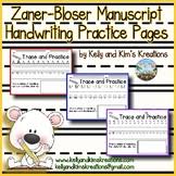 Zaner Bloser Letter Formation Worksheets Teaching