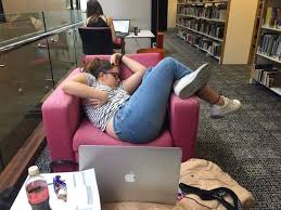 Do not post vindicative stuff. The Internet Had Some Photoshop Fun With This Girl Sleeping In A Library