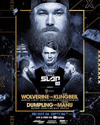 Live Combat Sport Schedule: 10/22