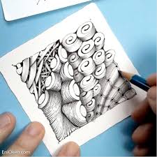 3d Printemps Online Class Eni Oken In 2020 Tangle Pattern How To Shade Tangled