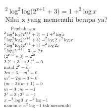 Sistem persamaan linear dua variabel. Contoh Soal Logaritma Dan Jawabannya Kumpulan Soal Pelajaran 7