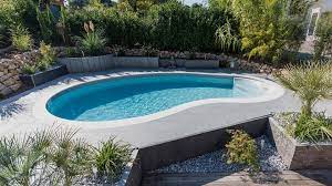 This is a rectangular pool with a second, shorter length. The Eva Kidney Shaped Pool The Contemporary Kidney Shaped Model Waterair Swimming Pools