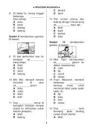 Sebatang jarum bukan sebilah atau sepucuk. 300 Soalan Penjodoh Bilangan Malay Language Preschool Worksheets Language
