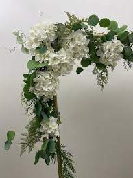 Wedding Arch Garland Hydrangea Garland For Ceremony Arch Etsy In 2021 Hydrangea Garland Wedding Flowers Hydrangea Flower Garlands