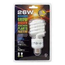 Maybe you would like to learn more about one of these? Sunblaster Sl0900156 Fluorescent Cfl 6400k Self Ballasted Light Bulb For Indoor Grow Lights And Hydroponic Systems 26 Watts Target