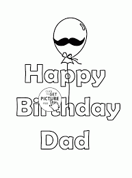 Maybe you would like to learn more about one of these? Funny Card Happy Birthday Dad Coloring Page For Kids Holiday Coloring Pages Printables F Happy Birthday Daddy Happy Birthday Wishes For A Friend Dad Birthday