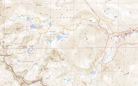Follows the north fork of big pine creek by lakes 1 through 3 . Hiking The North Fork Of Big Pine Calitrails