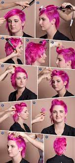 Modcloth Blog Short Hair Tutorial Short Hair Updo Prom Hairstyles For Short Hair
