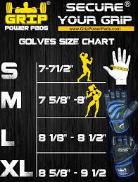 Grip Power Pads Elite Gym Gloves W Wrist Support