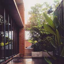 steel balcony