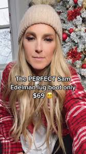 Lug boots are so hard to find rn and these Sam Edelman ones are only $)9,  full stocked and waterproof. I just tried them