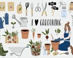 Cactus Kit Clipart Potted Plant Clip Art Nature Desert Plant Cactuses Garden Gardening Cute Digital Graphic Design Small Commercial Use In 2020 Clip Art Garden Illustration Plant Clips