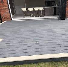 Affordable and search from millions of royalty free images, photos and vectors. Mist Grey Composite Decking 3 6m X 146mm X 25mm The Outdoor Look
