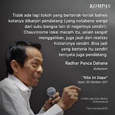 Radhar panca dahana merupakan sastrawan indonesia. Kompas Tv Auf Twitter Opini Radhar Panca Dahana Di Hariankompas 30 Oktober 2017 Https T Co Cacqzfttqz