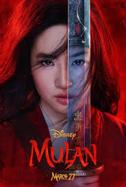 Mulan 2020 Official Poster Mulan Movie Mulan Disney Mulan