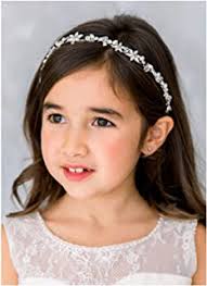 I created this hairstyle for my little sisters first holy communion. Amazon Com First Communion Hair Accessories