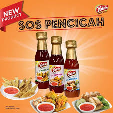 It is made from fish and sago flour and seasoned with salt and sugar. Yakin Sedap New Sos Pencicah Ideal For Popular Malaysian Street Foods Like Keropok Lekor Mini Me Insights