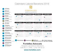 De ellos, 9 días serán festivos nacionales, el resto depende de las cc.aa y provincias. Calendario Laboral Barcelona 2018 Todos Los Festivos