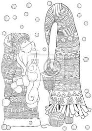 Darmowe kolorowanki do wydruku o różnorodnej tematyce, które możesz wydrukować i pokolorować. Kreskowka Santa Z Choinka Wesolych Swiat Zbior Boze Narodzenie Fototapeta Fototapety Mikolaj Farbowanie Choinka Myloview Pl