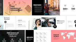 Free Minimalist Powerpoint Template A Modern Looking Style For All Business In 2021 Powerpoint Templates Powerpoint Template Free Free Powerpoint Templates Download