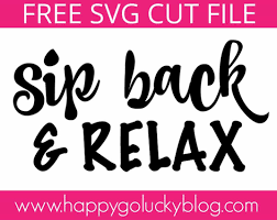 Download Sip Back And Relax Wine Glasses The Perfect Summer Gift For Teachers And All Your Friends