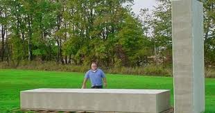 wally wallington a retired construction worker shows us how to move huge lumps of rock and