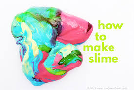 How To Make Slime Neon Style Babble Dabble Do