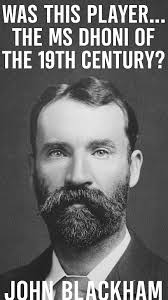 🧤 Before Dhoni stood up to the stumps…, 🧔‍♂️ A 19th-century bank clerk  from Melbourne did it first — with gloves barely thicker than garden mitts.  They called him the Prince of Wicketkeepers., We call ...