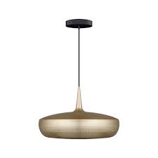 Denne pendel fra umage bruker 1 x e27 standardpære clava dine leveres uten lyspære. Clava Dine Pendel M Rosette Borstet Messing Sort Fri Fragt