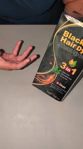 Black Hair Dye shampoo #blackhairdyeshampoo #ticktokshop #shampooquitacanas  #tictok