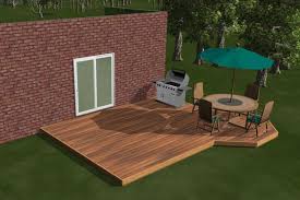 Deck building plans do yourself pictures to pin on. 1 Level Diy Deck Plans