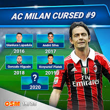 Ac milan‏подлинная учетная запись @acmilan 6 нояб. Ac Milan S Cursed Number 9 Online Soccer Manager Facebook