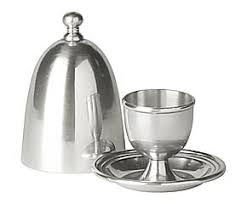 Cote Table Coquetier Laiton Cloche
