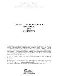 Program integrity program integrity is the number one focus of the unemployment insurance program. Unemployment Insurance Handbook For Claimants
